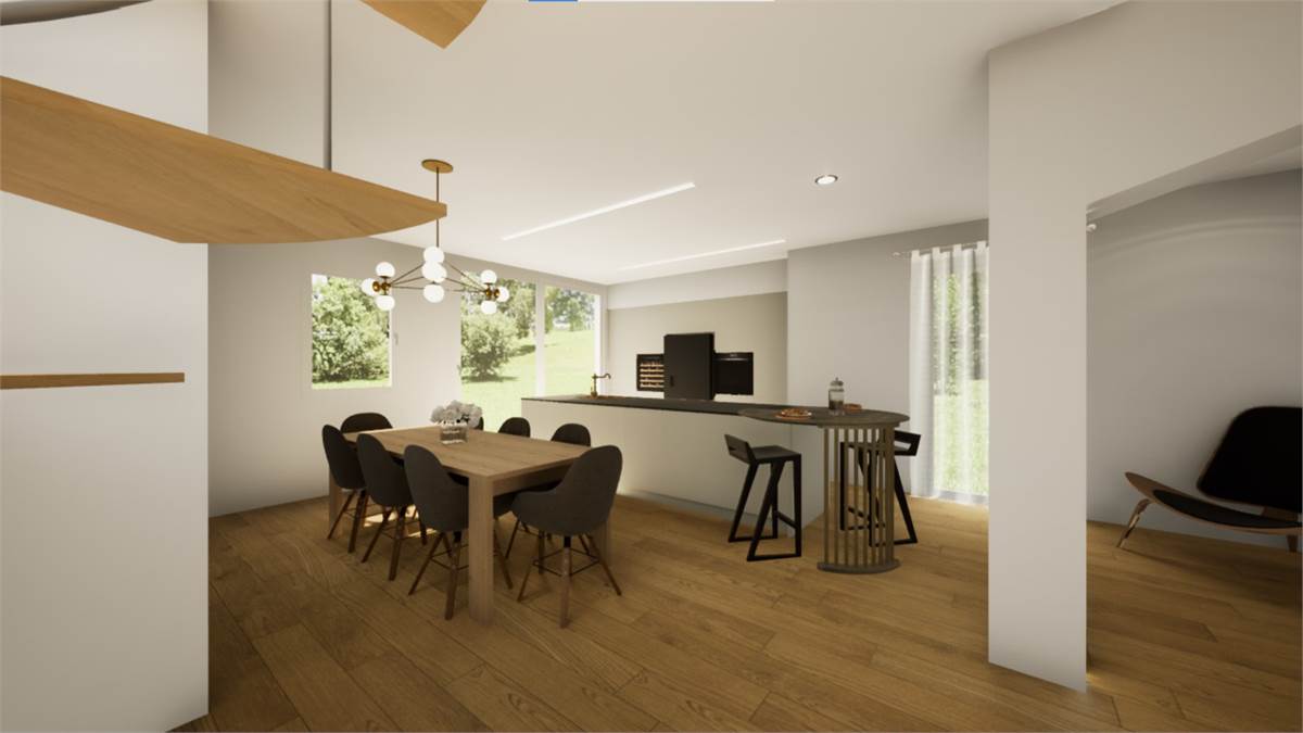 Render zona cucina