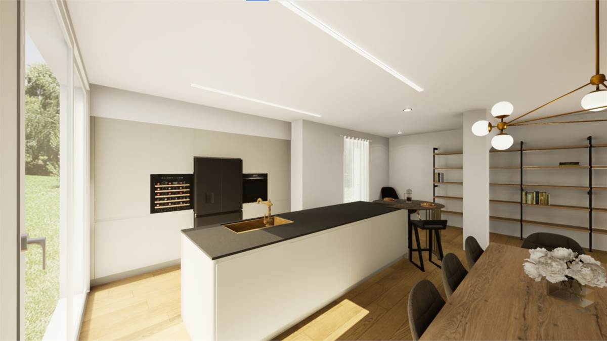 Render zona cucina